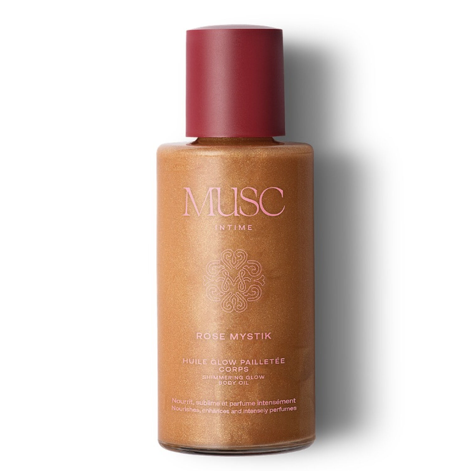 Rose Mystik - Huile Glow Pailletée Corps 100 ml