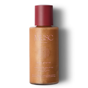 Rose Mystik - Huile Glow Pailletée Corps 100 ml