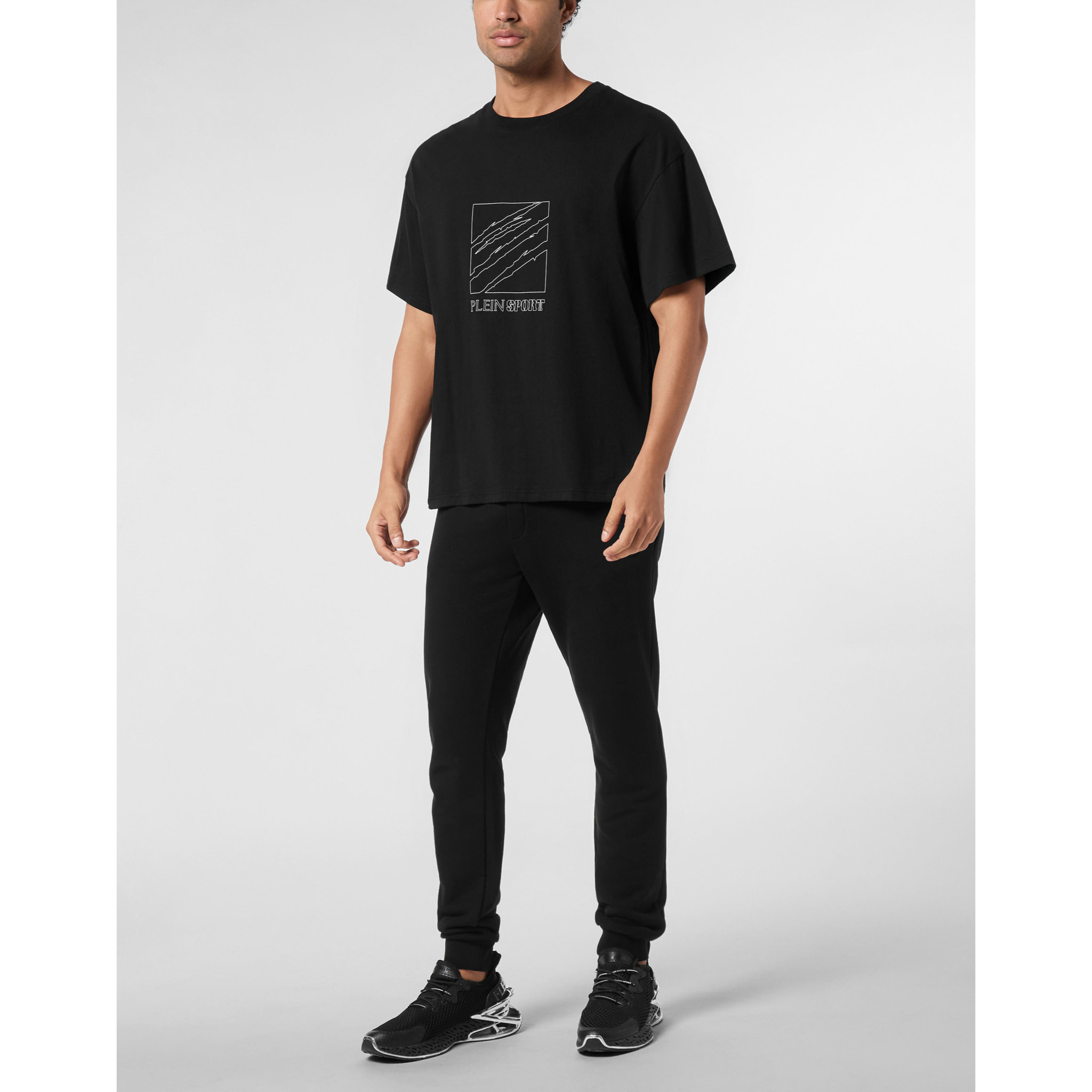 PLEIN SPORT Camiseta Cuello Redondo Ss SCRATCH
