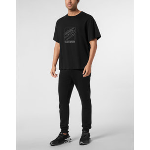 PLEIN SPORT Camiseta Cuello Redondo Ss SCRATCH