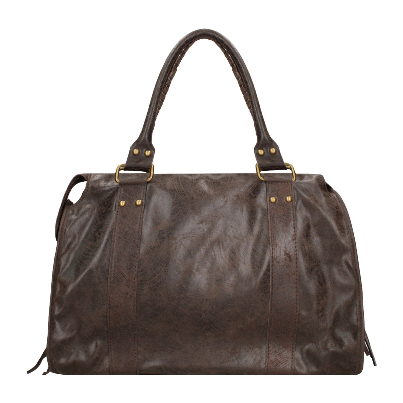Borsa a spalla da donna - Modello Clara - Vera pelle - 41.0 x 28.0 x 13.0 cm