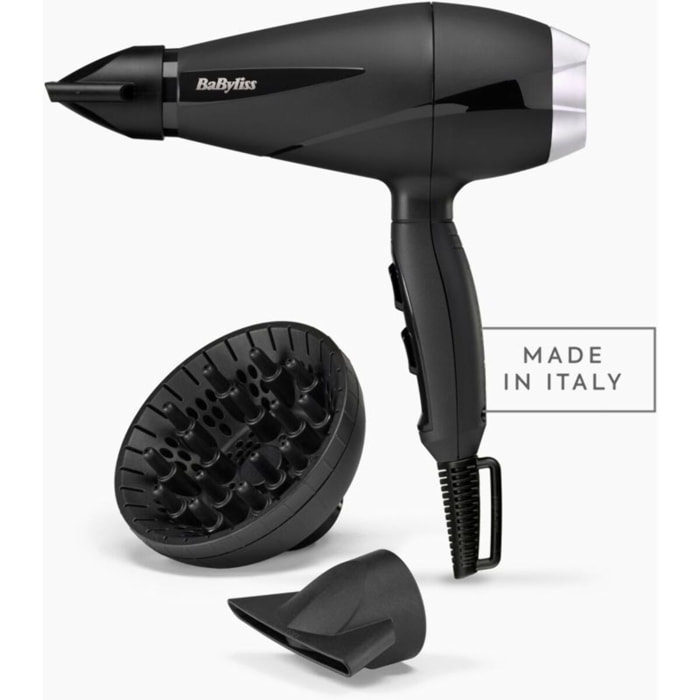 Sèche cheveux professionnel BABYLISS Turbo Pro 2100 6710DE