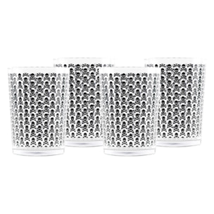 Set de 12 vasos de sidra 35cl con calaveras scalpers home