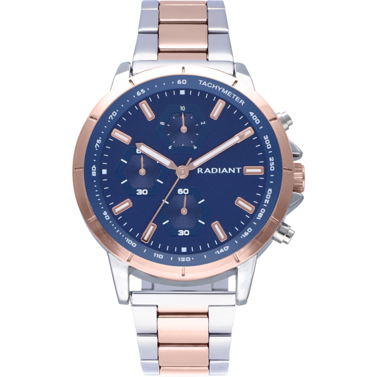 Reloj Radiant RA611702 Hombre Analogico Cuarzo con Correa de Acero inoxidable
