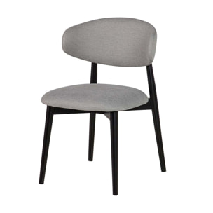 Silla Poliester Patas Madera Roble Cos 54x55x83 Cm