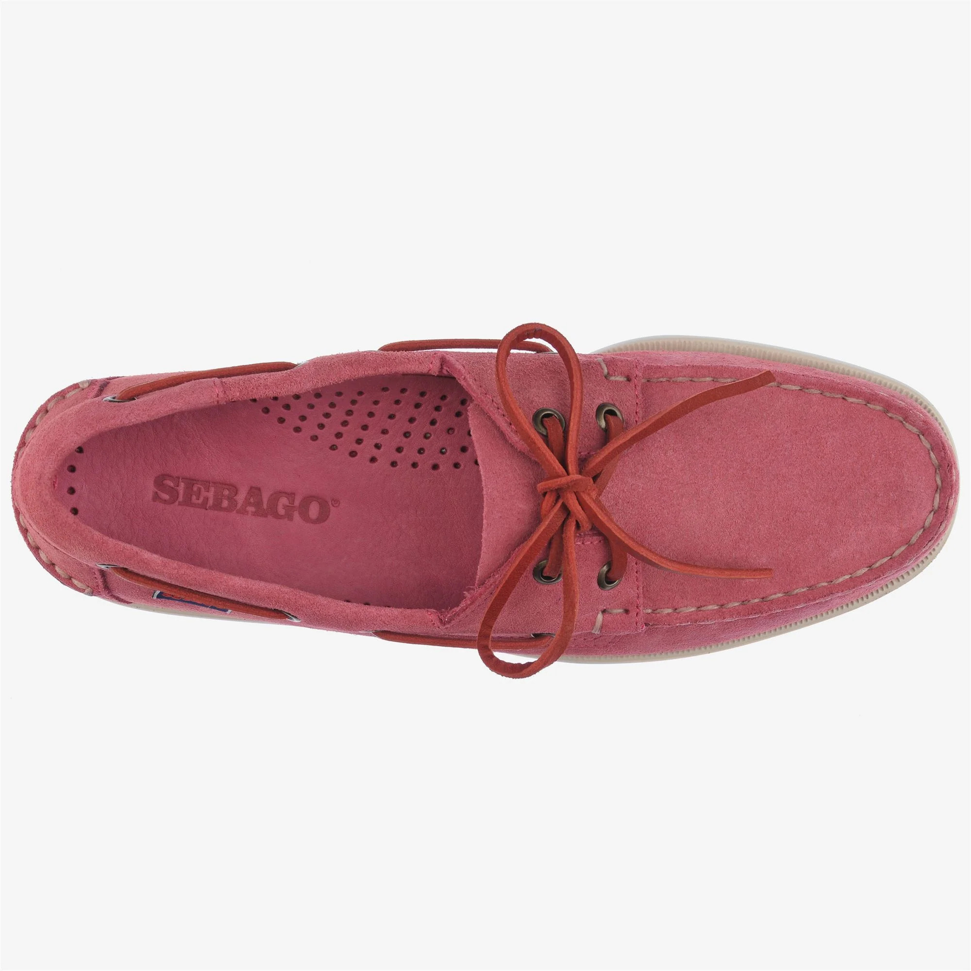 Sebago - Docksides Uomo Rosso - Portland Flesh Out