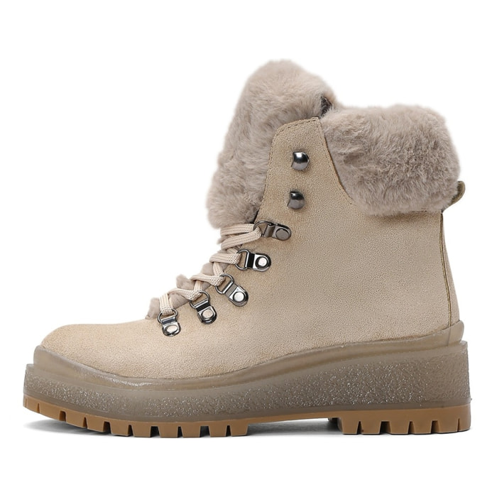 Stivaletti Donna colore Beige