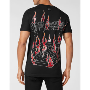 PHILIPP PLEIN T-Shirt Round Neck HEXAGON