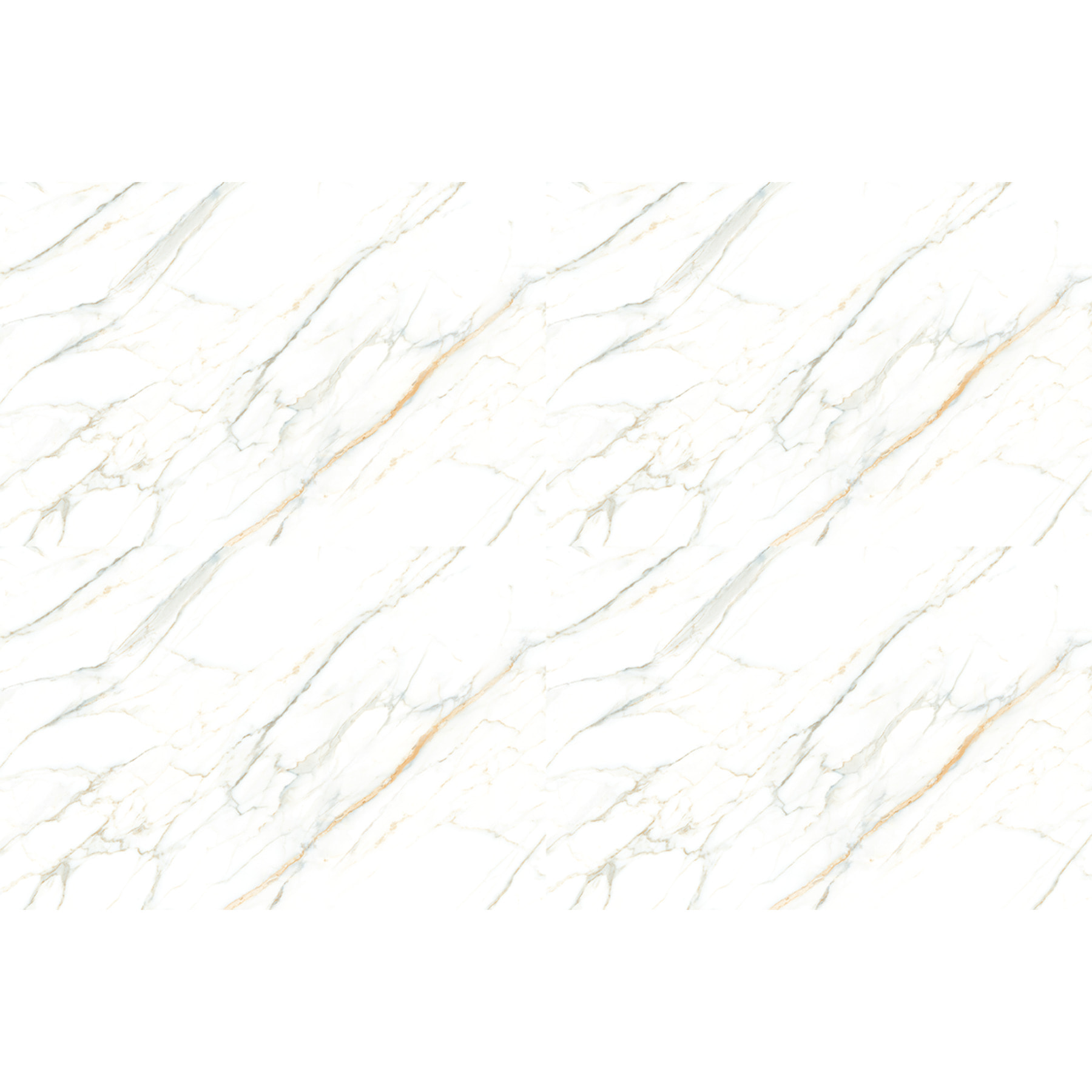 Sticker marbre pour meuble blanc, gris et doré 40 x 60 cm