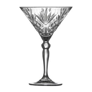 Set de 4 verres à cocktail Melodia 21 cl