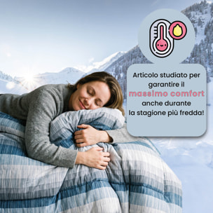 TRAPUNTA INVERNALE INFINITY - 300gr - 100% Microfibra - Made in Italy