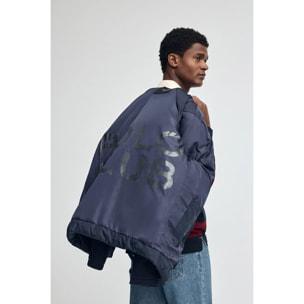 Chaqueta Cenit azul marino con logo Polo Club