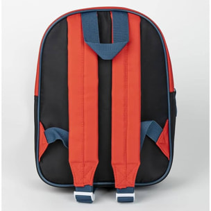 Mochila infantil personaje spiderman, unisex niños, rojo, pequeña