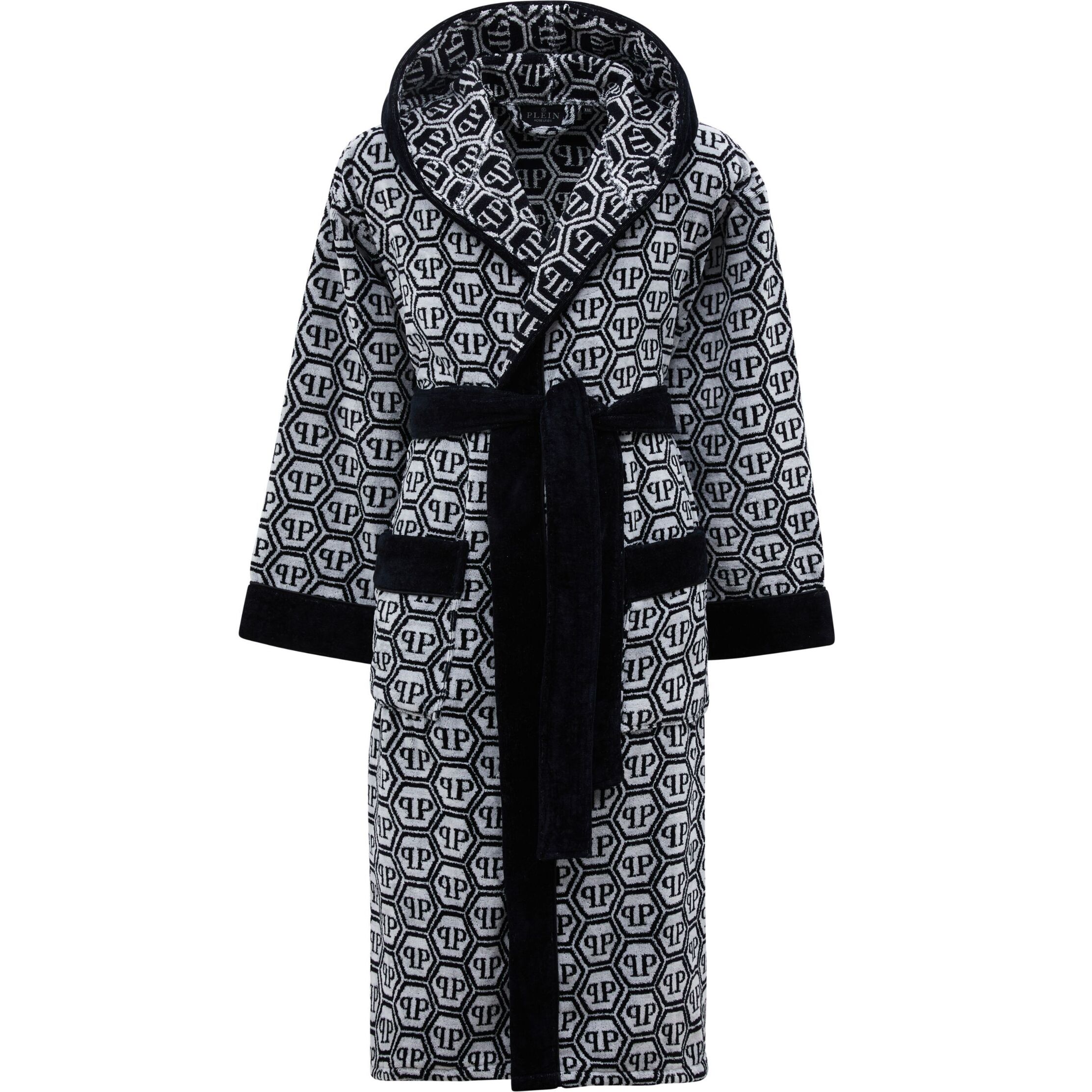 PHILIPP PLEIN Hooded Bathrobe PP