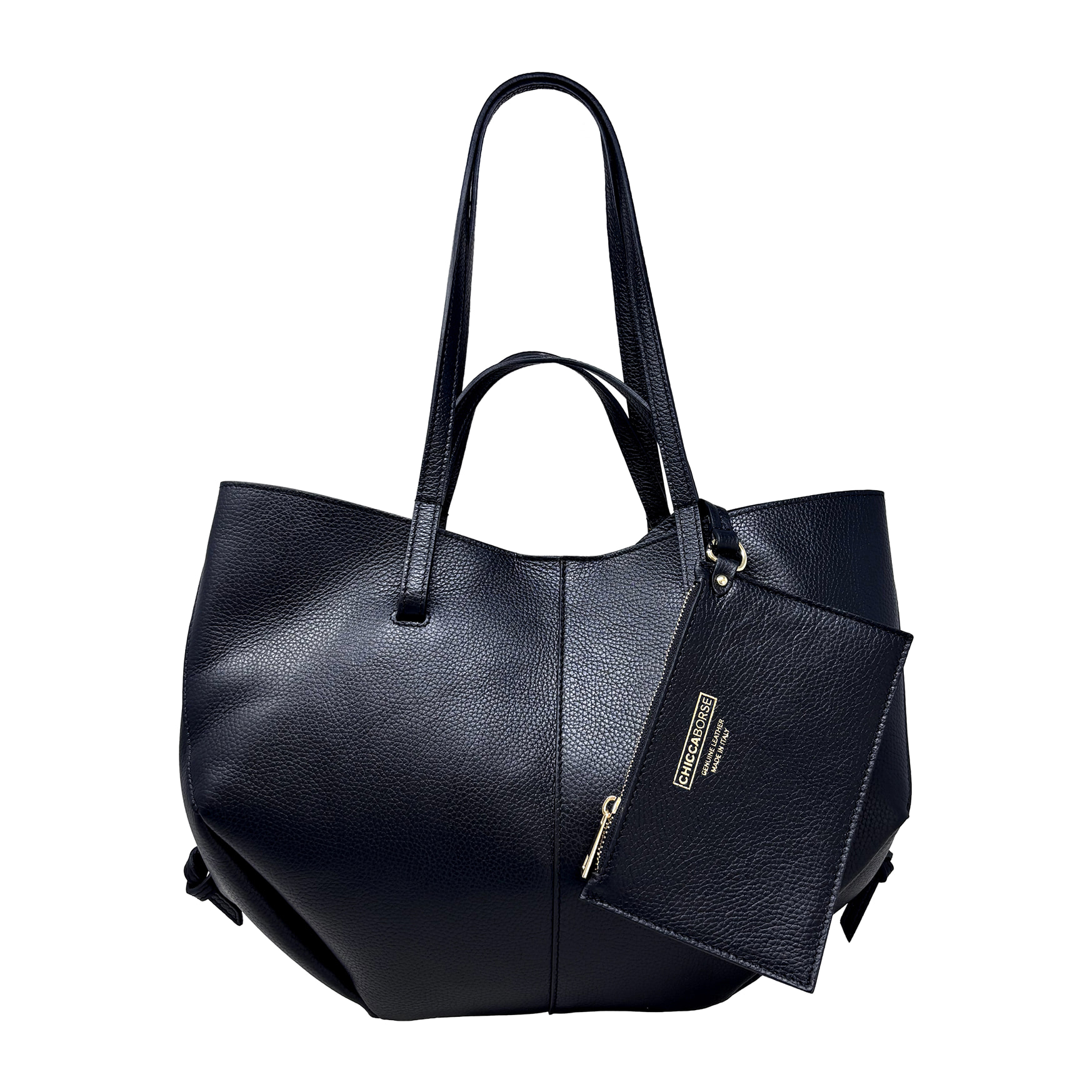 Borsa a Mano Shopper a Spalla da Donna in Pelle Dollaro