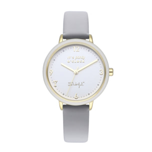 Reloj Mr Wonderful WR20400 Mujer Analogico Cuarzo con Correa de Piel sintetica