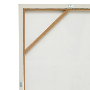 Toile peinte encadrée Farhan beige moyen 116x75cm