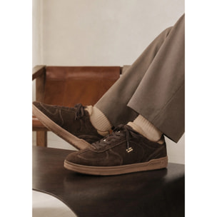 Zapatillas de Hombre Rebel Lab Suede en Marrón D.Franklin