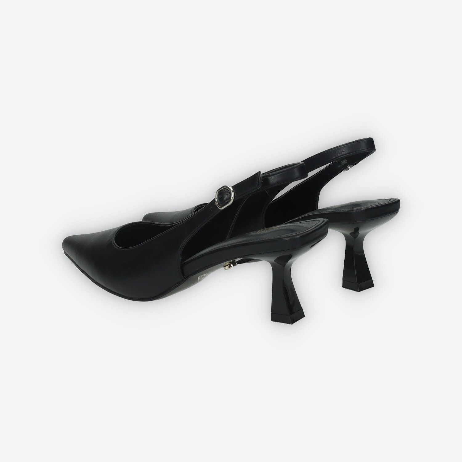 Décolleté sling back Donna Tata Italia Nero