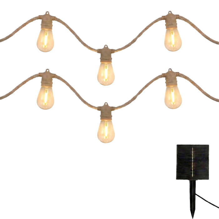 Guirlande solaire FANTASY CORD 20LED 13M