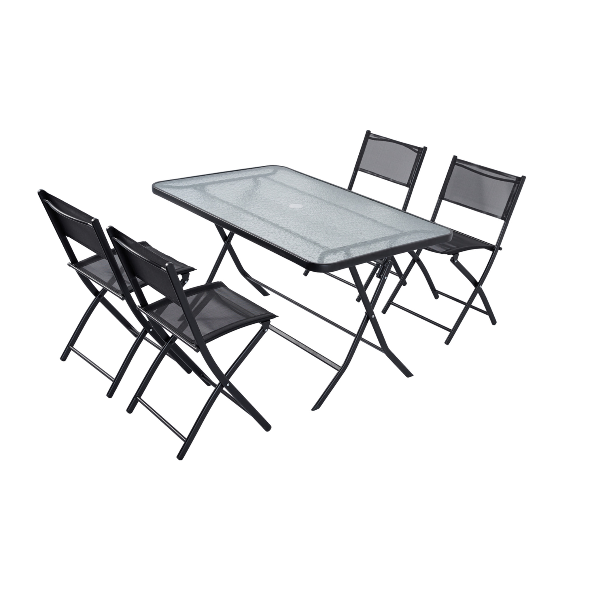 Table de jardin et 4 chaises  JUNON