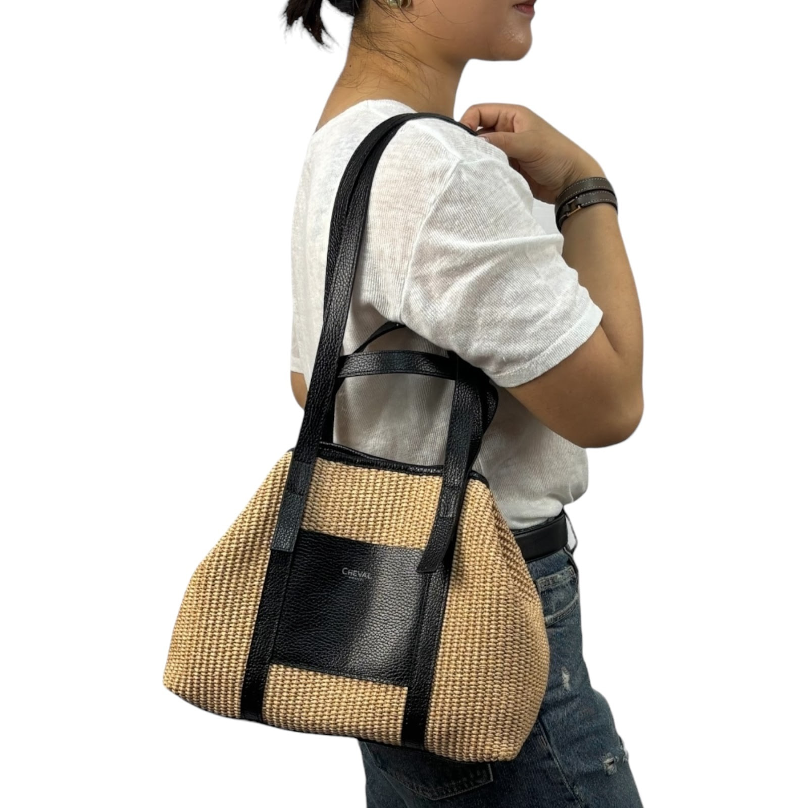 Borsa a spalla Cheval Firenze Gea F/W Bordeaux