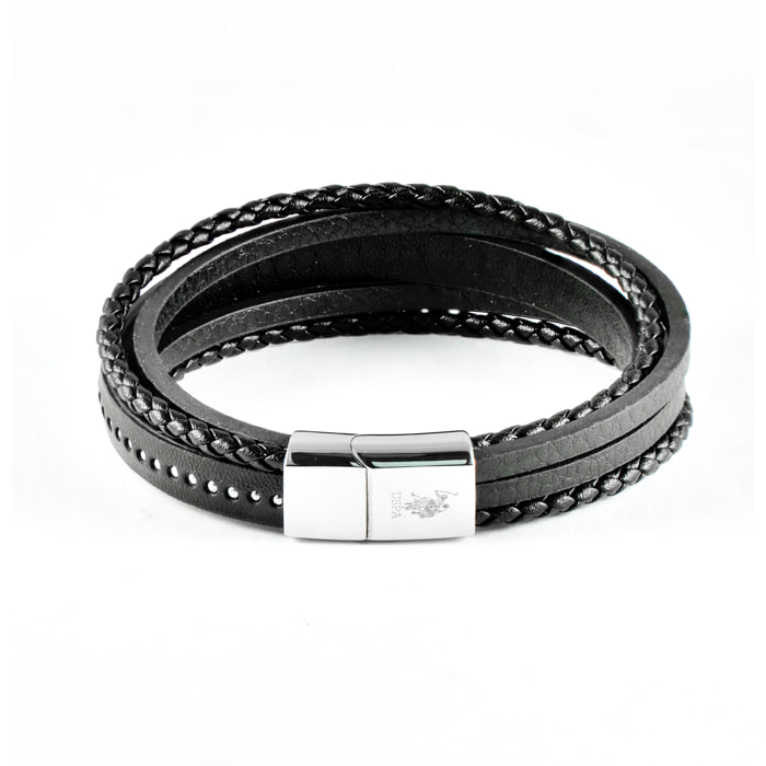 Bracciale U.S. Polo Assn. In pelle