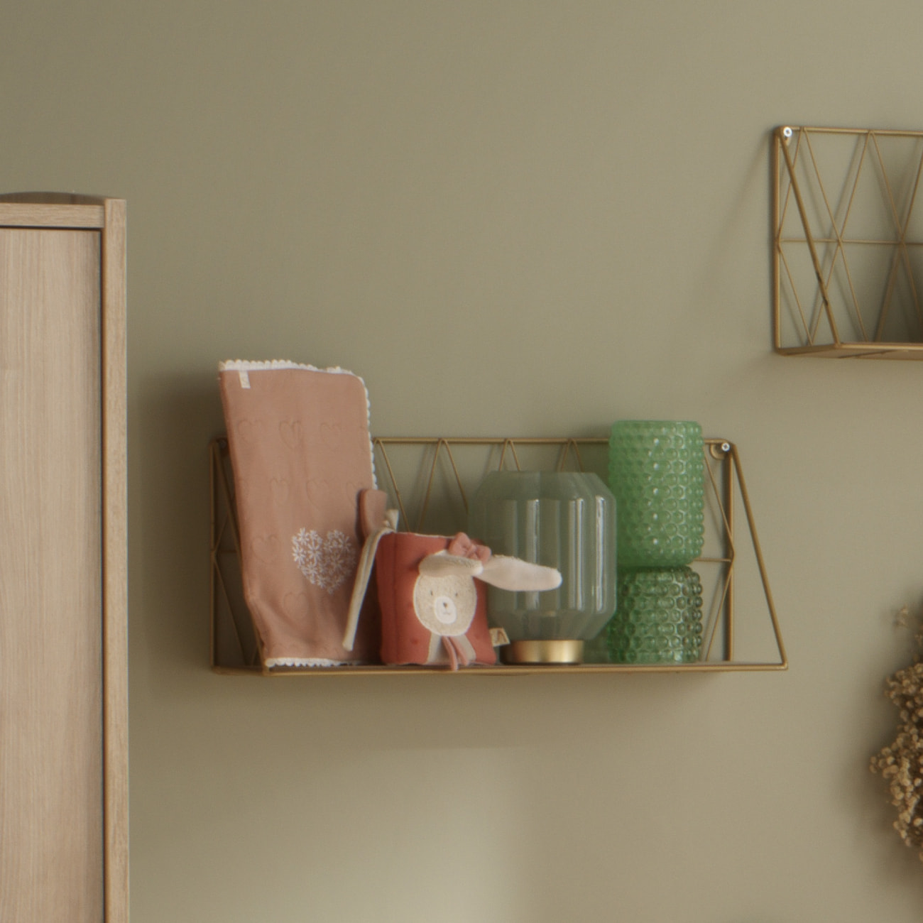 Protège carnet de santé en coton matelassé