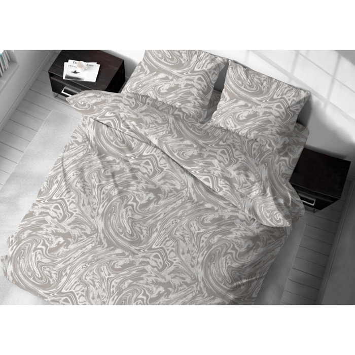 Copripiumino In 100% Cotone Disegno Splash