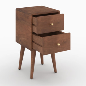 Table de chevet en bois de manguier - Oréa