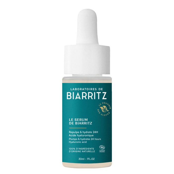 From Biarritz - Sérum Repulpe & Hydrate 24h à l'Acide Hyaluronique Bio 30ml