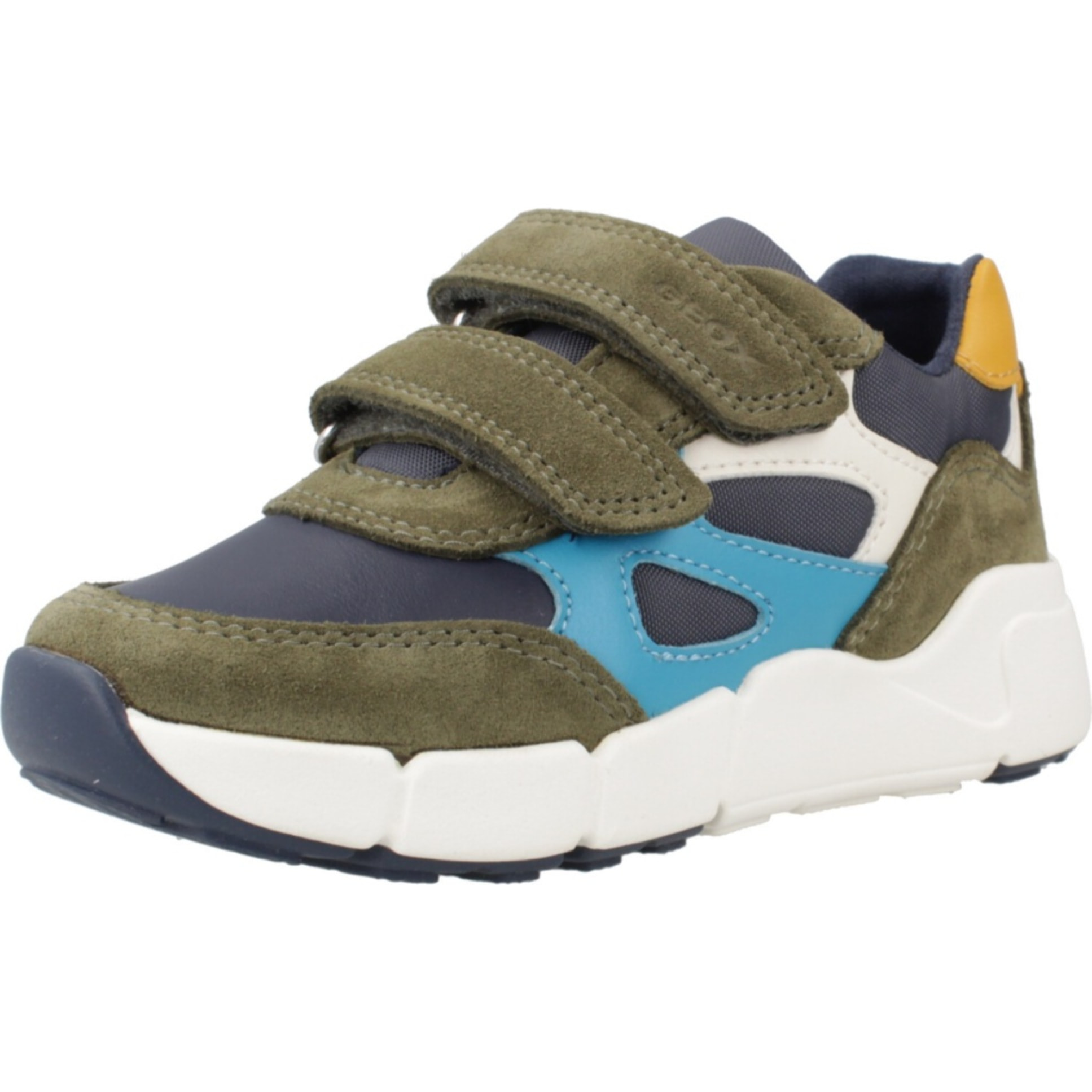 Zapatillas Niño de la marca GEOX  modelo B FLEXYPER MINI BOY VERDE
