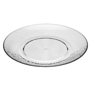 Assiette à dessert "Estiva" transparent 20cm