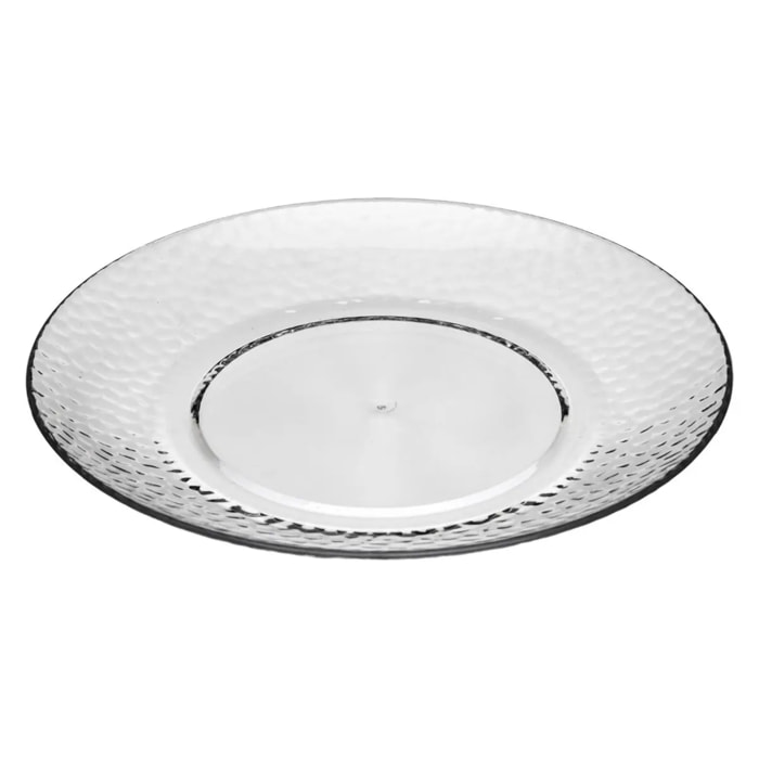 Assiette à dessert "Estiva" transparent 20cm