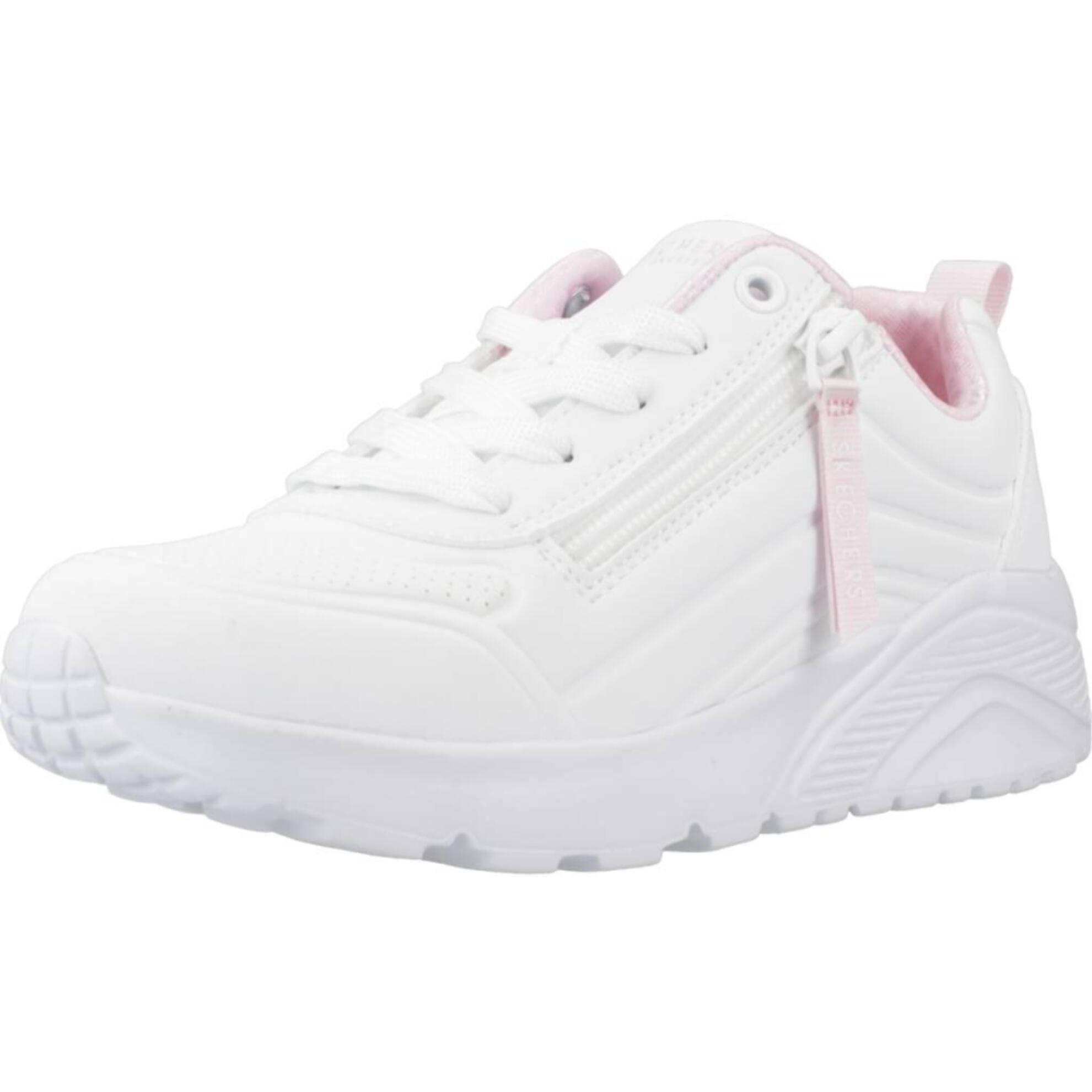 Zapatillas Niña Uno Lite - Easy Zip Blanco