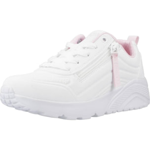 Zapatillas Niña Uno Lite - Easy Zip Blanco