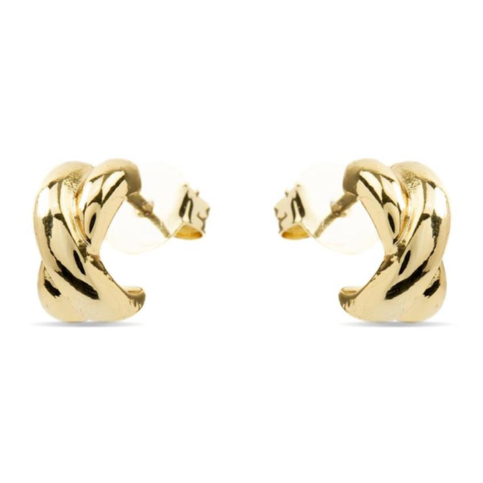 Pendientes Lux by Lux acabados Oro Amarillo de 18 Kts