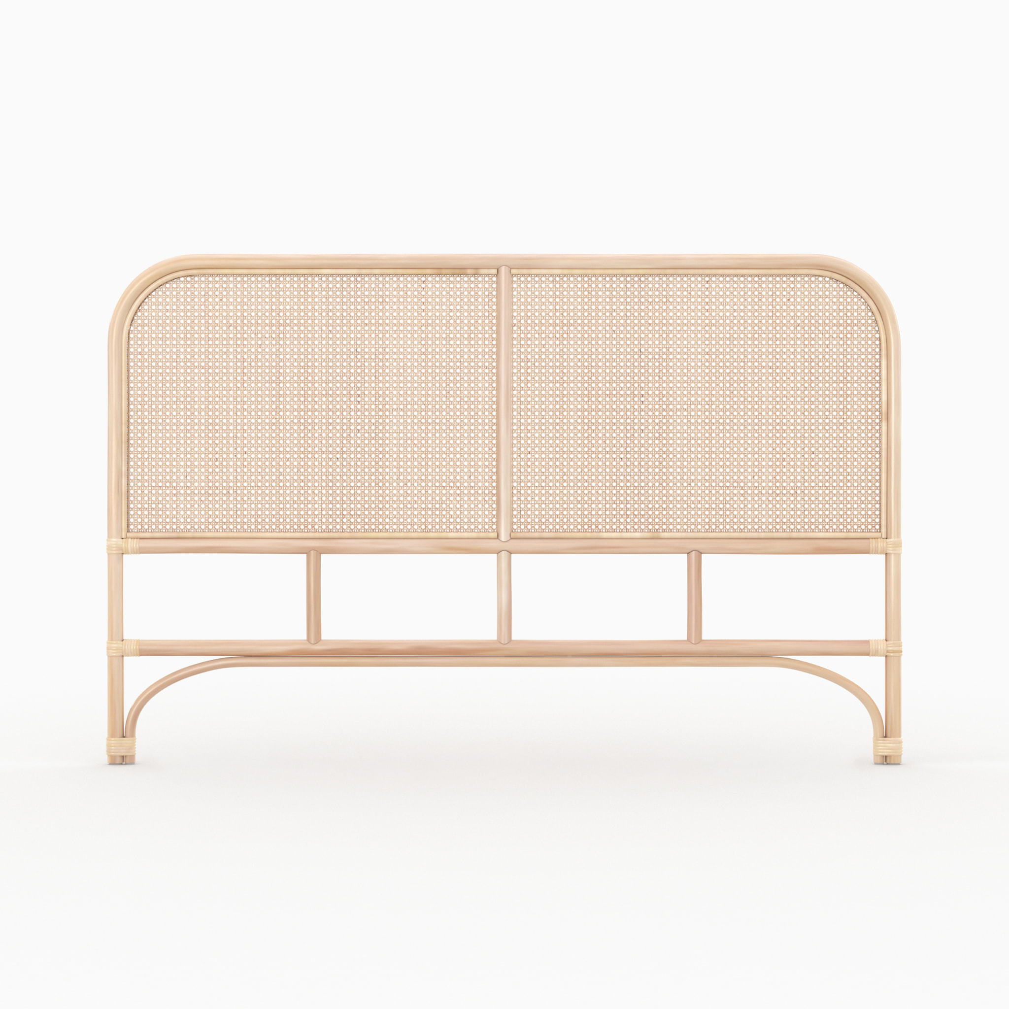 Tête de lit en rotin et cannage 140 cm - Grace