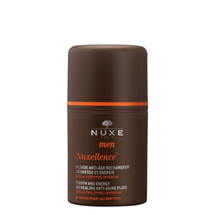 Nuxellence Fluide anti-âge rechargeur jeunesse et energie Homme  - Nuxe Men - Toutes peaux - 50ml