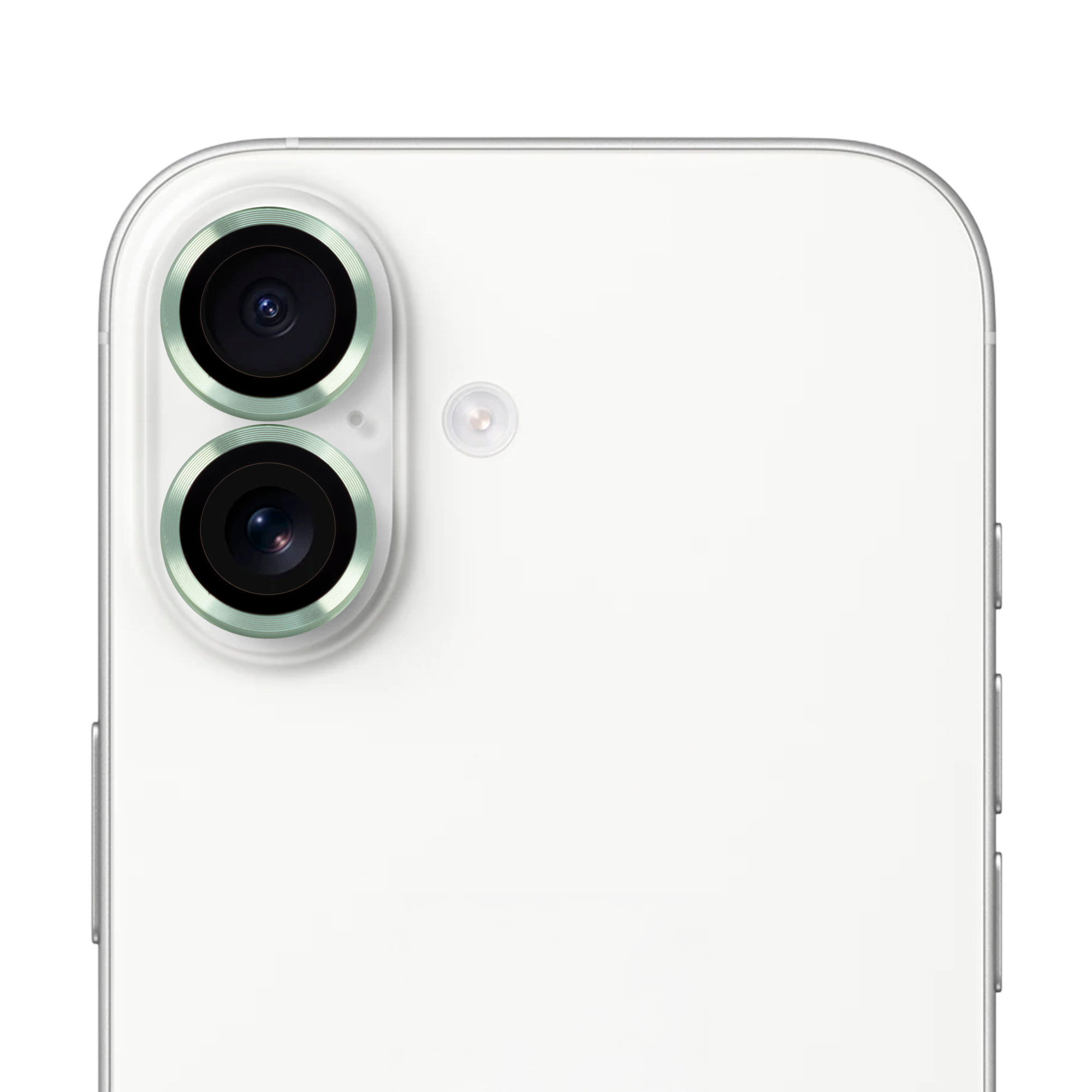 Protectores individuales de cristal templado para cámara de iPhone 17.