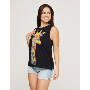 Camiseta Tirantes Negro - Jarful