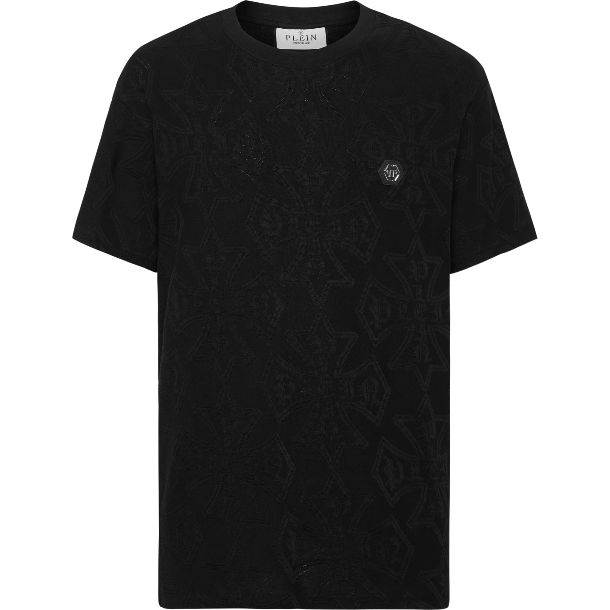 PHILIPP PLEIN T-Shirt Round Neck Ss CREST