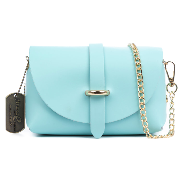 Aurora Bolso bandolera Mujer. Piel auténtica Ruga