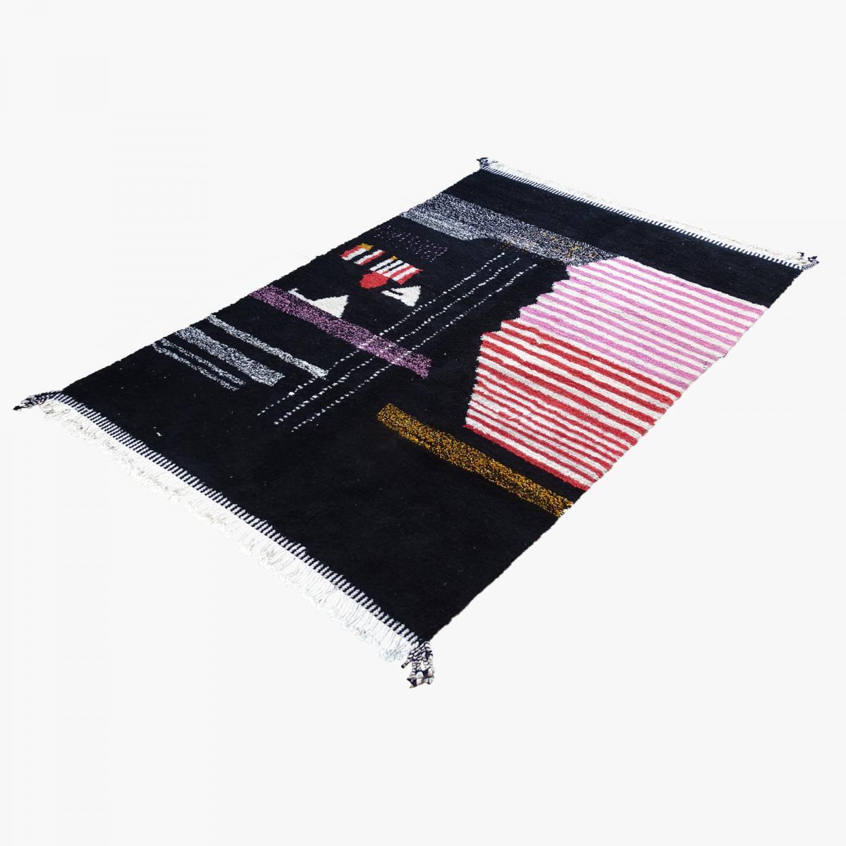 Authentique tapis berbère fait à la main en laine TAROM