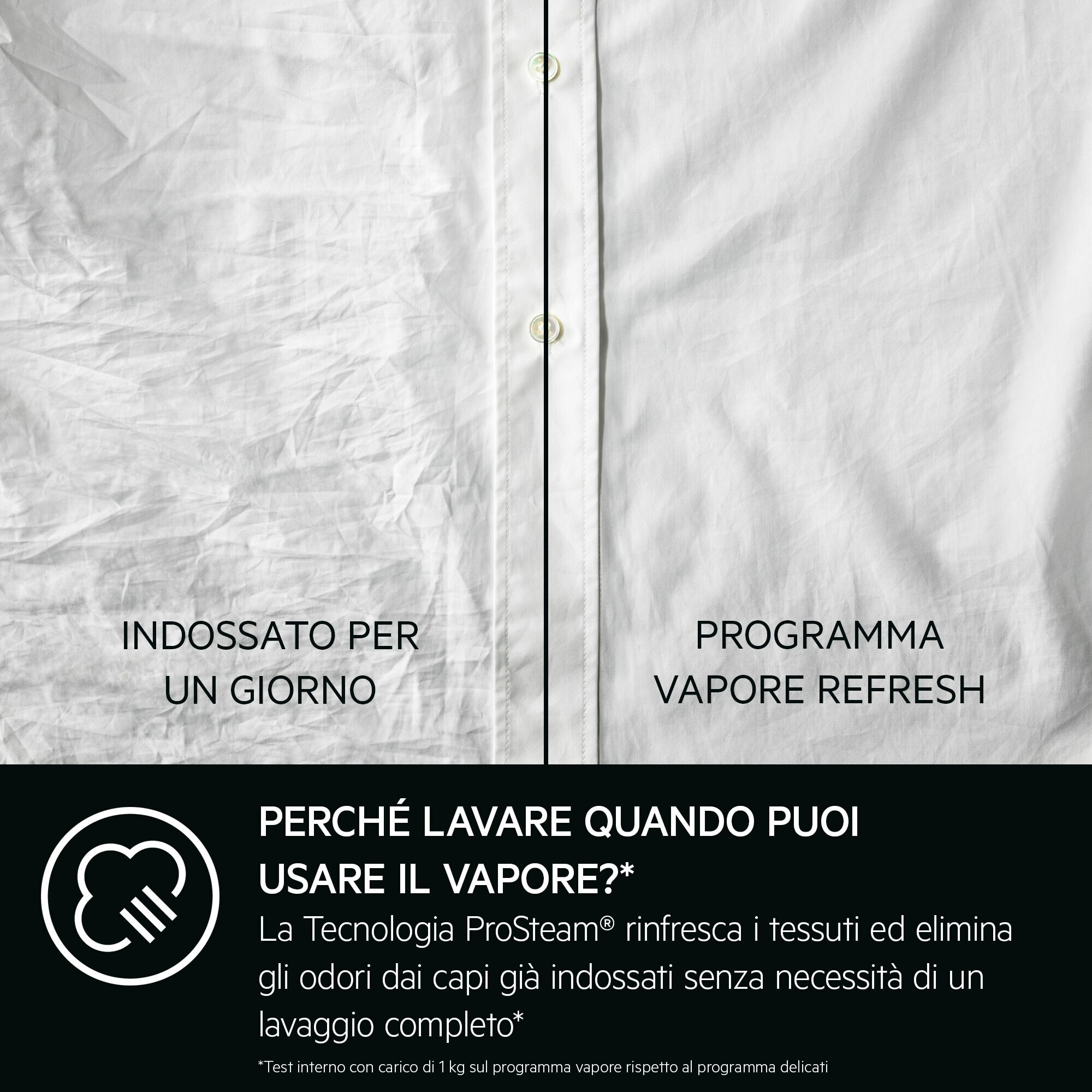 AEG Lavatrice serie 7000 ProSteam® UniversalDose 9 kg LR7H94ABY