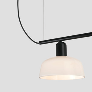 TATAWIN LINEAL S Colgante cristal lineal blanco