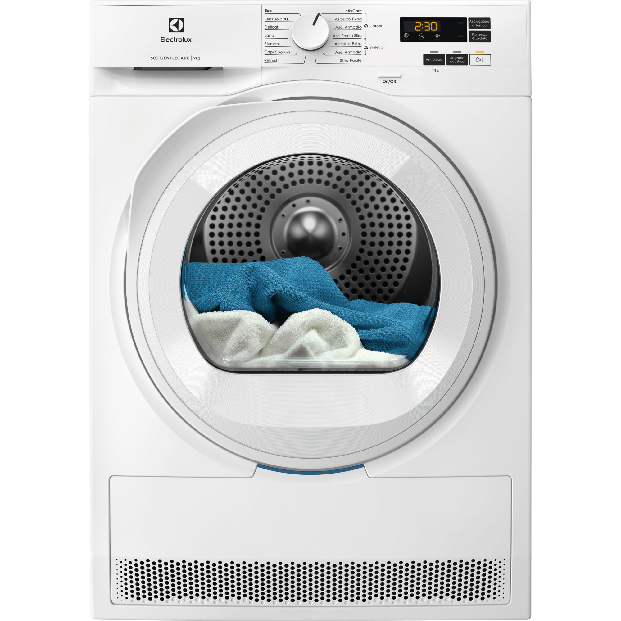 Electrolux Asciugatrice 600 GentleCare 9 kg EW6H19DW