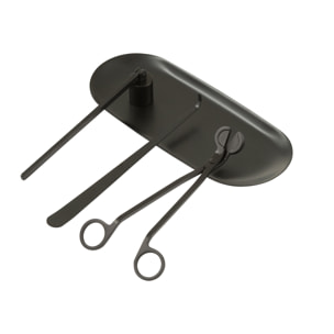 J-Line éteignoir À Bougie Candle Kit - fer - noir