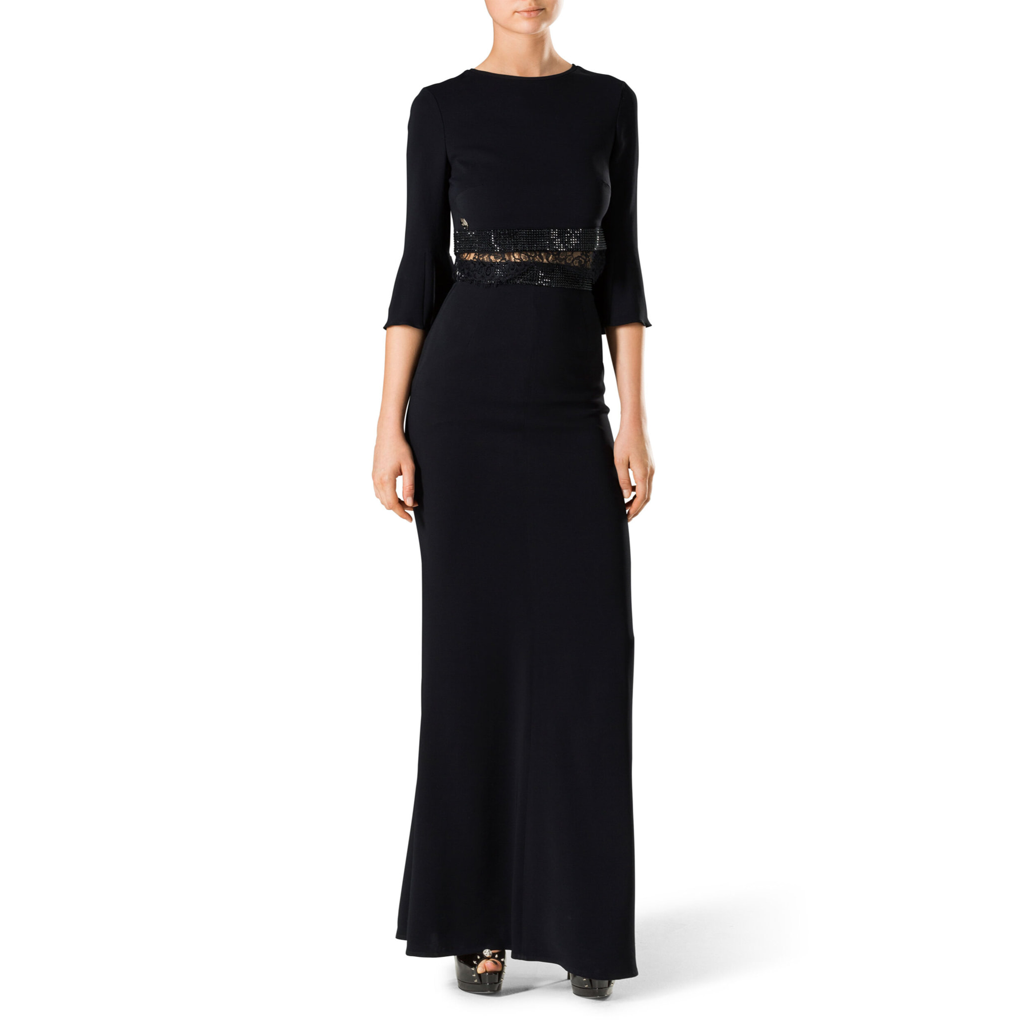 PHILIPP PLEIN Long Dress "Cause you don't think"