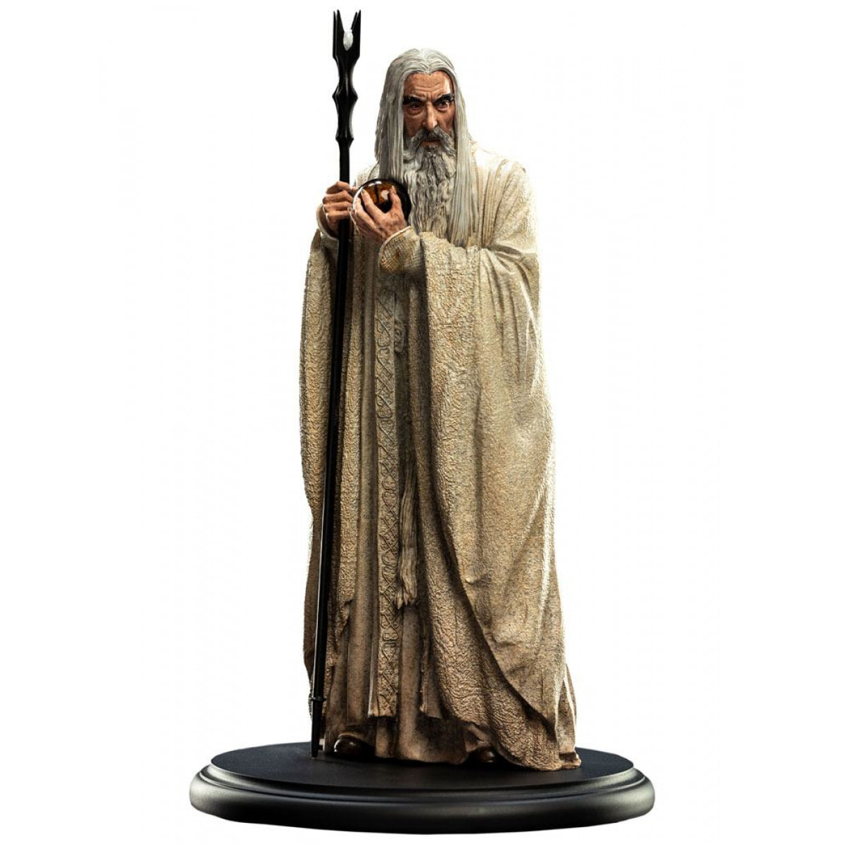 Il Signore Degli Anelli Statua Saruman The White 19 Cm Weta Collectibles